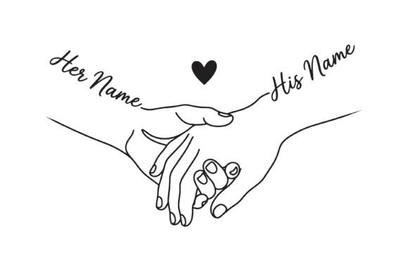 Download Minimal Couple Hand Holding Love Svg - Hand Collection