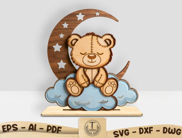Download Baby Nursery Decor Laser Cut File SVG - Baby Collection