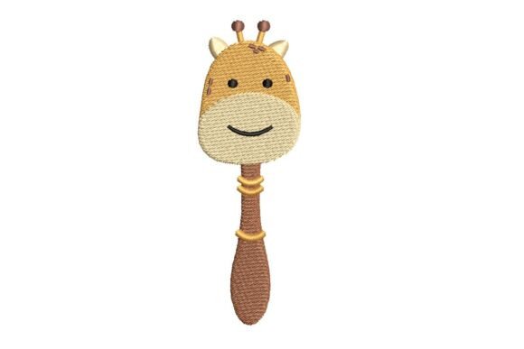 Download Baby Rattle Cute Giraffe - Baby Collection
