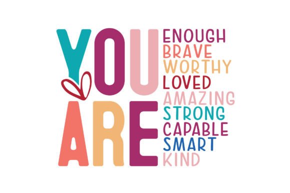 Download Mothers Day, You Are Enough Always SVG - Mothers day Collection